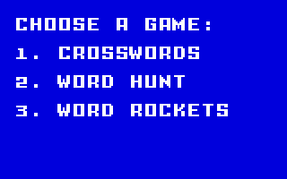 Word Fun screenshot 3 for Intellivision